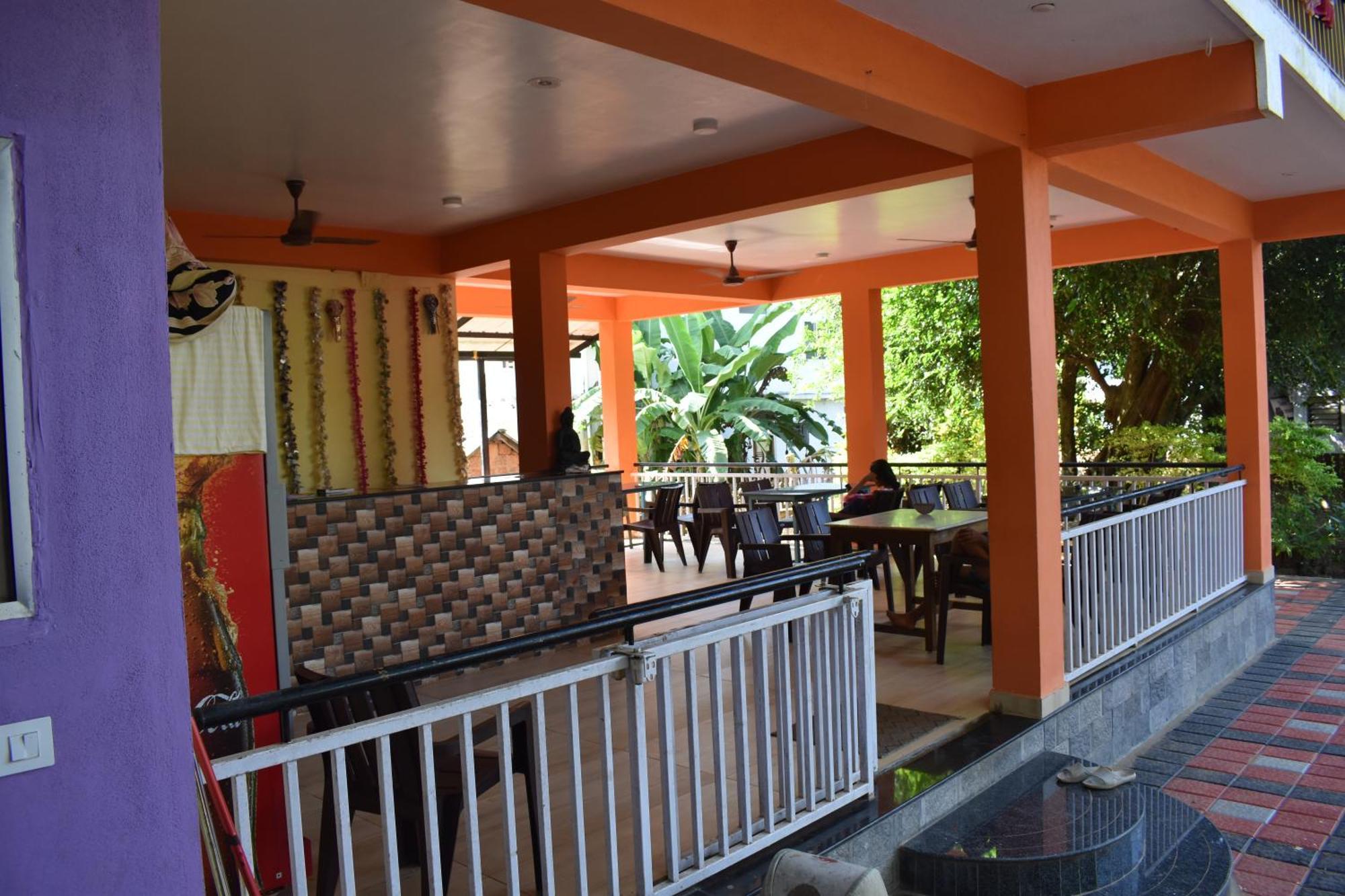 Gundappa Cafe Gokarna Kudle Beach Eksteriør billede